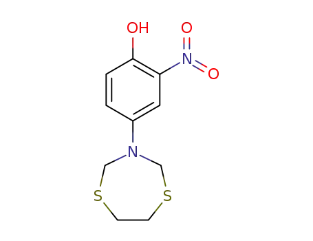 4-(1,5,3-dithiazepan-3-yl)-2-nitrophenol