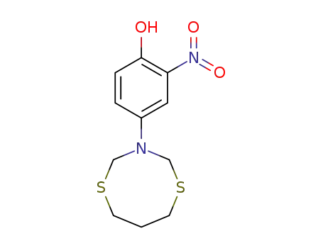 4-(1,5,3-dithiazocan-3-yl)-2-nitrophenol
