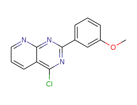 4-chloro-2-(3-methoxyphenyl)pyrido[2,3-d]pyrimidine