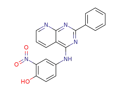 2-nitro-4-((2-phenylpyrido[2,3-d]pyrimidin-4-yl)amino)phenol