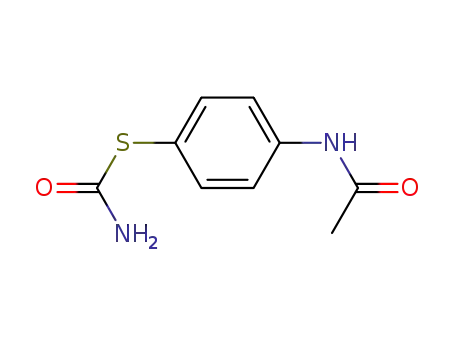 thiocarbamic acid S-(4-acetylamino-phenyl ester)