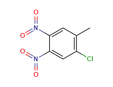 Molecular Structure of 56136-79-9 (2-CHLORO-4,5-DINITRO-TOLUENE)