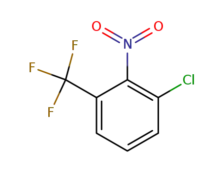 Molecular Structure of 386-70-9 (3-CHLORO-2-NITROBENZOTRIFLUORIDE)
