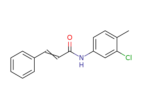 N-(3-chloro-4-methylphenyl)cinnamamide