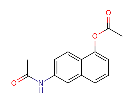 1-acetoxy-6-acetylamino-naphthalene