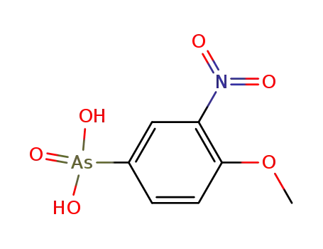 Molecular Structure of 193970-71-7 (Arsonic acid, (4-methoxy-3-nitrophenyl)-)