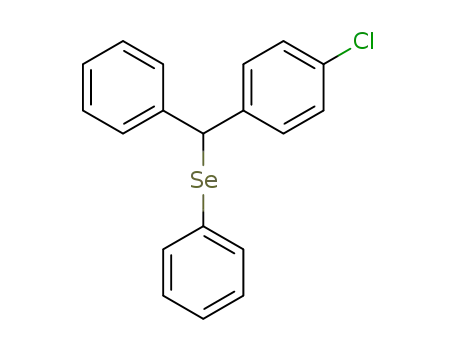 ((4-chlorophenyl)(phenyl)methyl) phenyl selenide