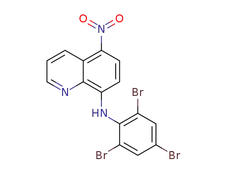 5-nitro-N-(2,4,6-tribromophenyl)quinolin-8-amine