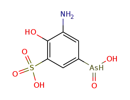 3-amino-2-hydroxy-5-hydroxyarsinoyl-benzenesulfonic acid