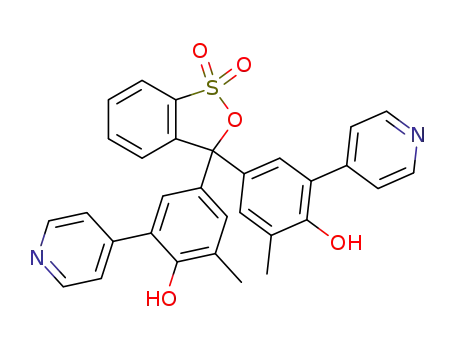 bis(4-pyridine)cresol violet sultone