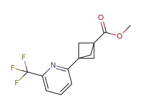 methyl 3-(6-(trifluoromethyl)pyridin-2-yl)bicyclo[1.1.1]pentane-1-carboxylate