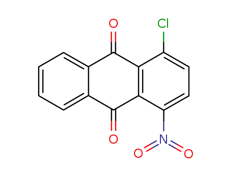 Molecular Structure of 6337-82-2 (1-chloro-4-nitroanthracene-9,10-dione)