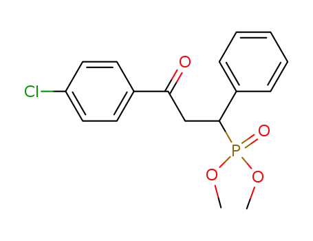 [3-(4-chloro-phenyl)-3-oxo-1-phenyl-propyl]-phosphonic acid dimethyl ester