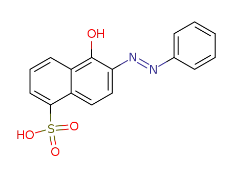 5-hydroxy-6-phenylazo-naphthalene-1-sulfonic acid