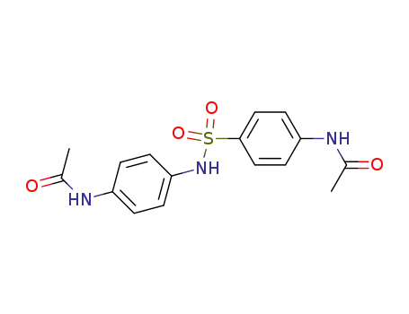Molecular Structure of 181359-93-3 (N-(4-{[4-(acetylamino)anilino]sulfonyl}phenyl)acetamide)