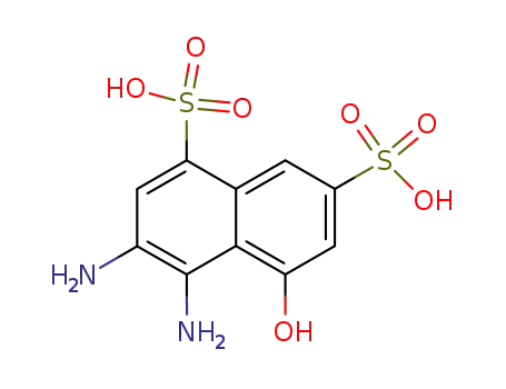 3,4-diamino-5-hydroxy-naphthalene-1,7-disulfonic acid