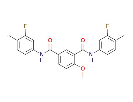 N1,N3-bis(3-fluoro-4-methylphenyl)-4-methoxybenzene-1,3-isophthalamide