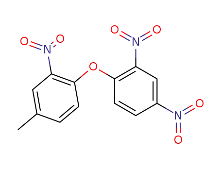Molecular Structure of 6282-16-2 (1-(2,4-dinitrophenoxy)-4-methyl-2-nitrobenzene)