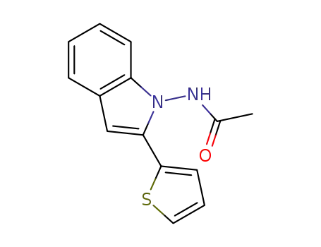 N-(2-(thiophen-2-yl)-1H-indol-1-yl)acetamide