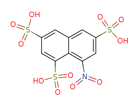 Molecular Structure of 38267-31-1 (1,3,6-Naphthalenetrisulfonic acid, 8-nitro-)