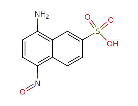 8-amino-5-nitroso-naphthalene-2-sulfonic acid