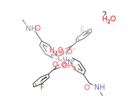 C28H28CuF2N4O8*2H2O