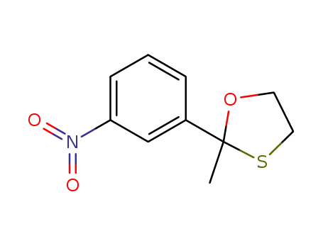 2-methyl-2-(3-nitrophenyl)-1,3-oxathiolane