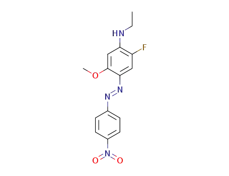 (E)-N-ethyl-2-fluoro-5-methoxy-4-((4-nitrophenyl)diazenyl)aniline