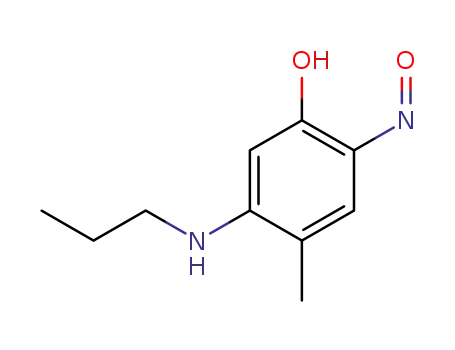 4-methyl-2-nitroso-5-(propylamino)phenol