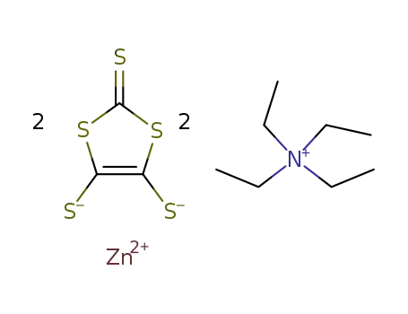 bis(tetraetylammonium) bis(thioxo-1,3-dithiole-4,5-dithiolato)zincate(II)