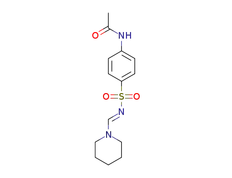 N-(4-(N-(piperidin-1-ylmethylene)sulfamoyl)phenyl)acetamide