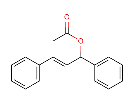 Molecular Structure of 87751-69-7 ((±)-trans-1,3-Diphenylallyl acetate)