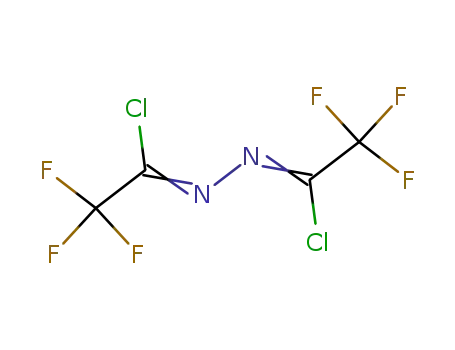 Molecular Structure of 58911-32-3 (Ethanehydrazonoyl chloride,
N-(1-chloro-2,2,2-trifluoroethylidene)-2,2,2-trifluoro-)