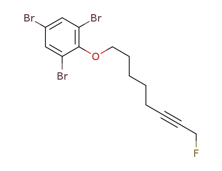 1,3,5-tribromo-2-((8-fluorooct-6-yn-1-yl)oxy)benzene