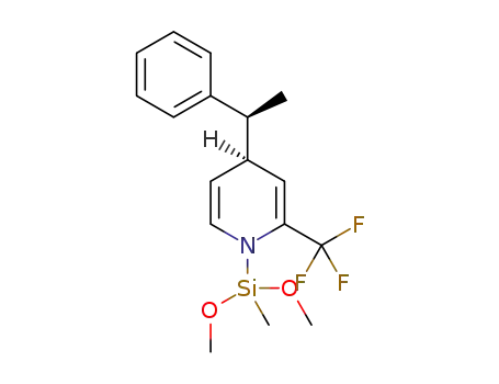 1-(dimethoxy(methyl)silyl)-4-(1-phenylethyl)-2-(trifluoromethyl)-1,4-dihydropyridine