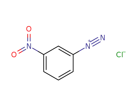 Molecular Structure of 2028-76-4 (3-Nitrobenzenediazonium·chloride)