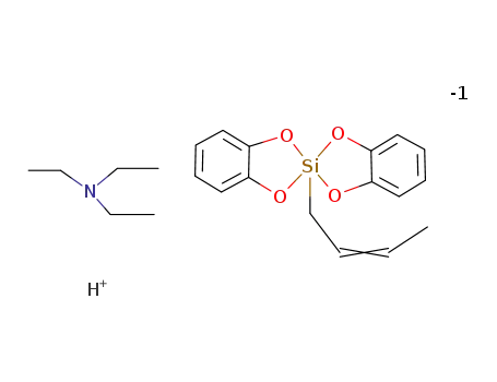 triethylammonium bis(catecholato)-2-butenylsiliconate