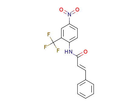 (2E)-N-[4-nitro-2-(trifluoromethyl)phenyl]-3-phenylprop-2-enamide