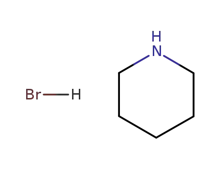 Molecular Structure of 14066-85-4 (piperidine hydrobromide (1:1))