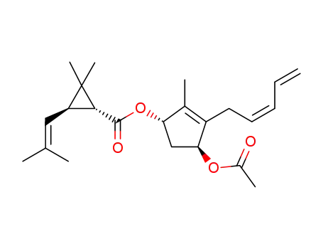 (1S,4S)-4-acetoxy-2-methyl-3-((2Z)-penta-2,4-dien-1-yl)cyclopent-2-en-1-yl (1R,3R)-2,2-dimethyl-3-(2-methylprop-1-enyl)cyclopropane-1-carboxylate