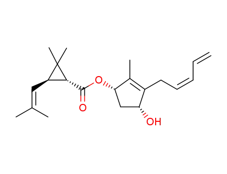 (1S,4R)-4-hydroxy-2-methyl-3-((2Z)-penta-2,4-dien-1-yl)cyclopent-2-en-1-yl (1R,3R)-2,2-dimethyl-3-(2-methylprop-1-enyl)cyclopropane-1-carboxylate