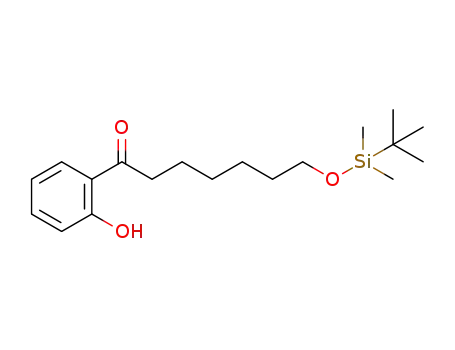 7-((tert-butyldimethylsilyl)oxy)-1-(2-hydroxyphenyl)heptan-1-one