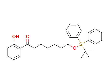 7-((tert-butyldiphenylsilyl)oxy)-1-(2-hydroxyphenyl)heptan-1-one