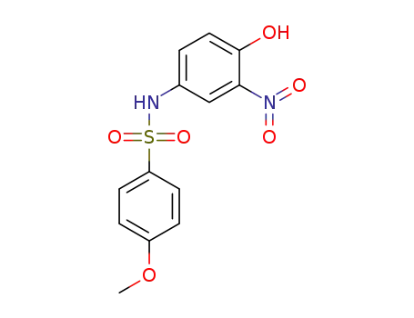 N-(4-hydroxy-3-nitrophenyl)-4-methoxybenzenesulfonamide