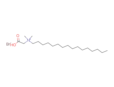 Molecular Structure of 5466-51-3 (N-(carboxymethyl)-N,N-dimethylhexadecan-1-aminium)