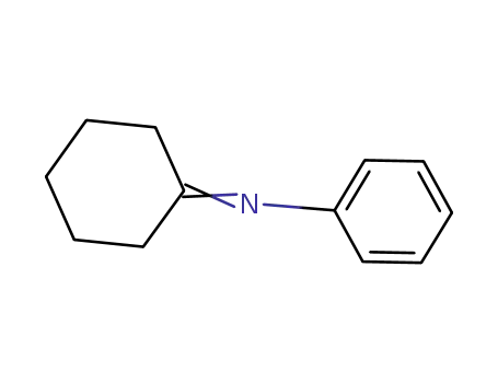Molecular Structure of 1132-38-3 (N-cyclohexylideneaniline)