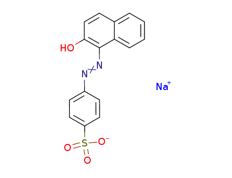 Molecular Structure of 633-96-5 (Acid Orange 7)