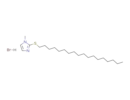 1-Methyl-2-octadecylsulfanyl-1H-imidazole; hydrobromide