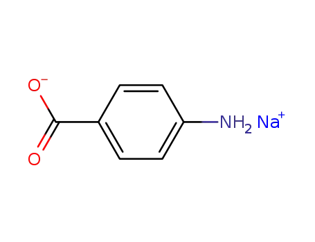 Molecular Structure of 555-06-6 (4-AMINOBENZOIC ACID SODIUM SALT)