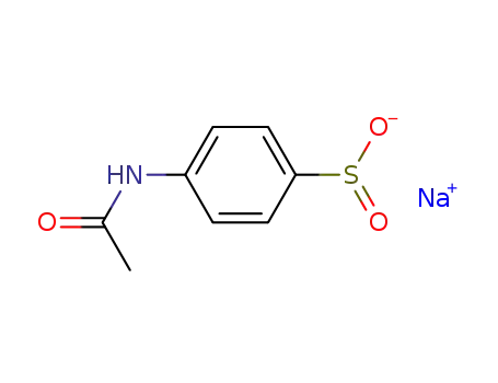 Molecular Structure of 15898-43-8 (4-ACETAMIDOBENZENESULFINIC ACID SODIUM SALT)